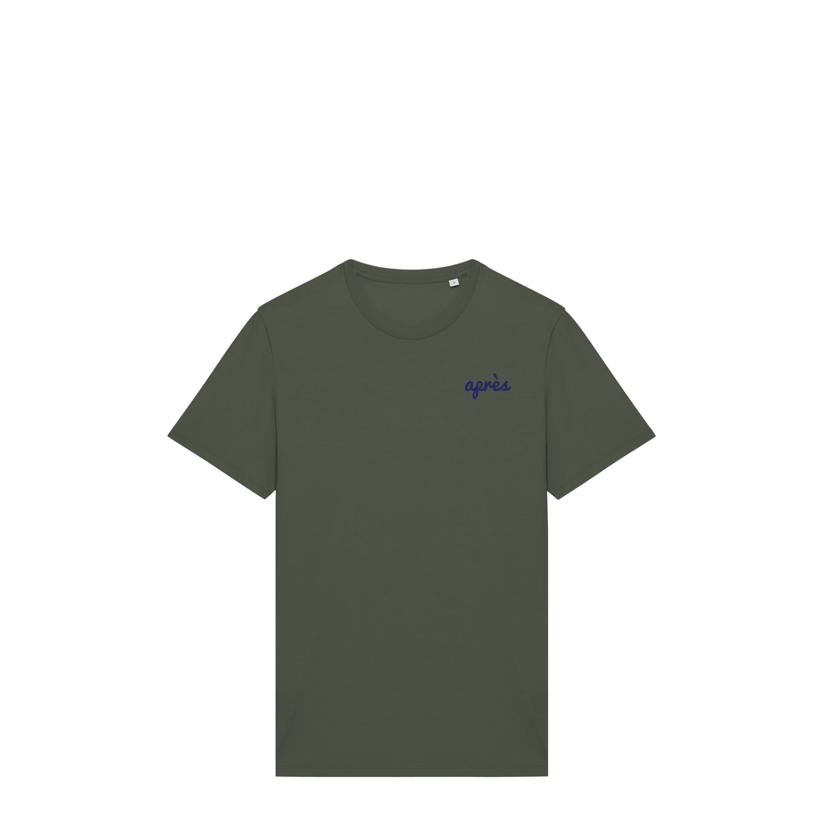 Uniseks T-shirt Après Padel Club (Navy Blue logo)