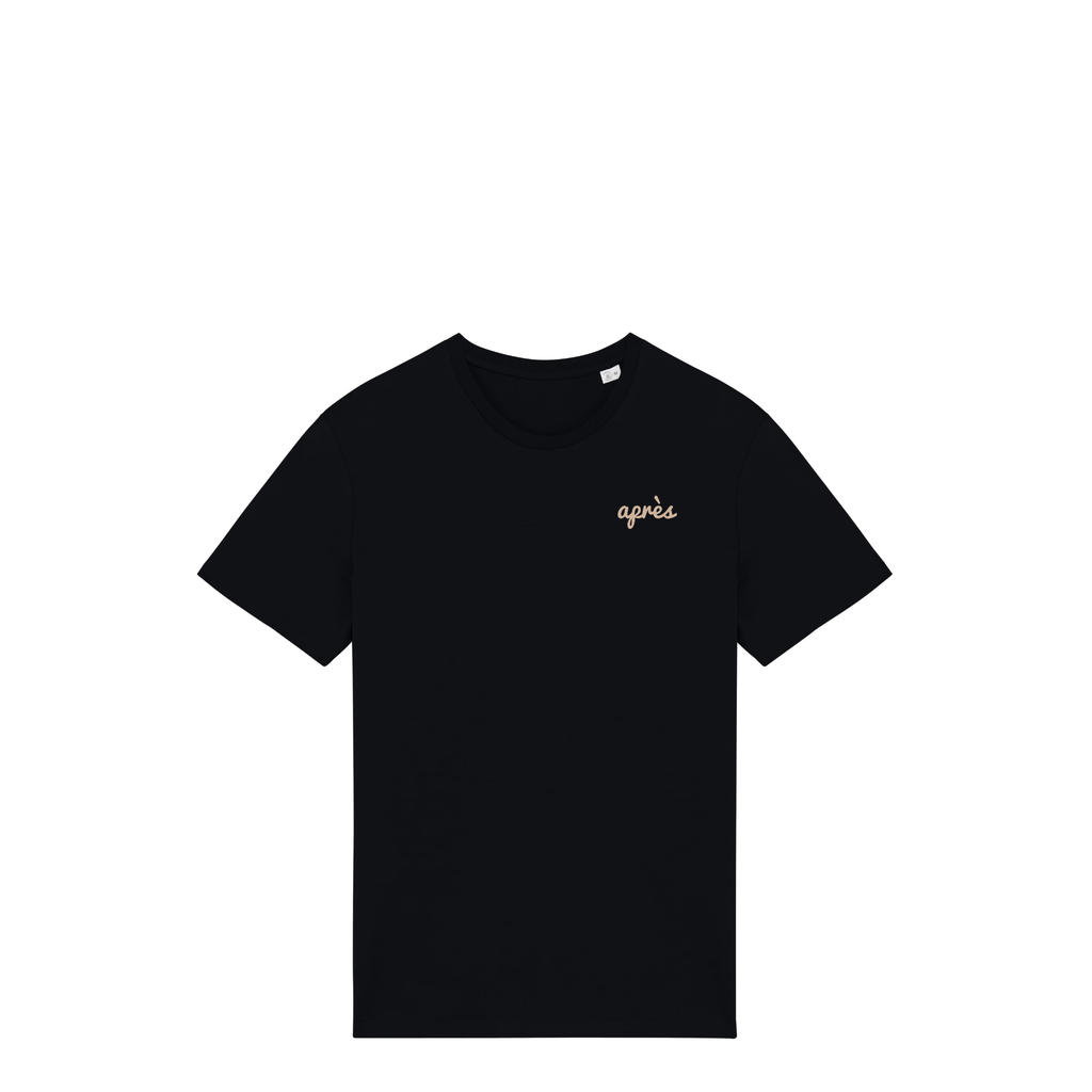 Uniseks T-shirt Après Padel Club (Off-white logo)