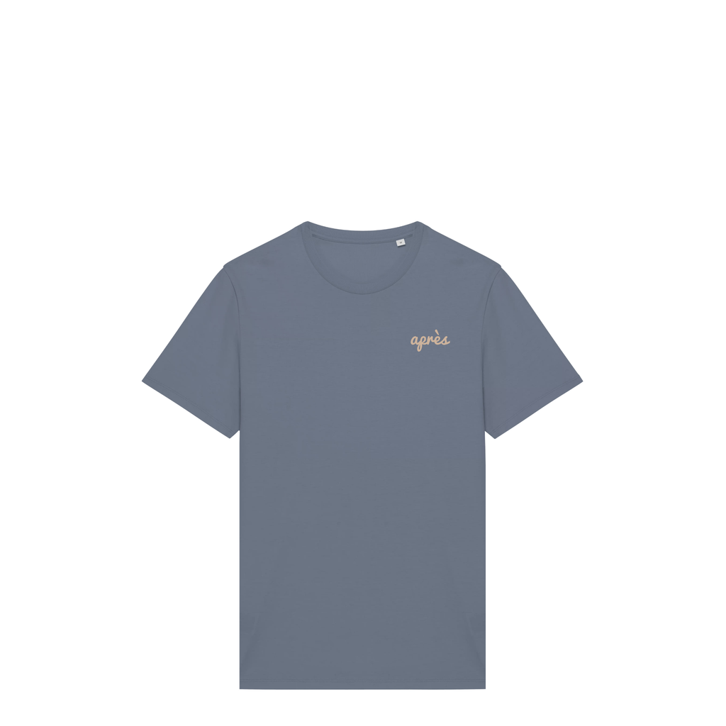 Uniseks T-shirt Après Padel Club (Off-white logo)