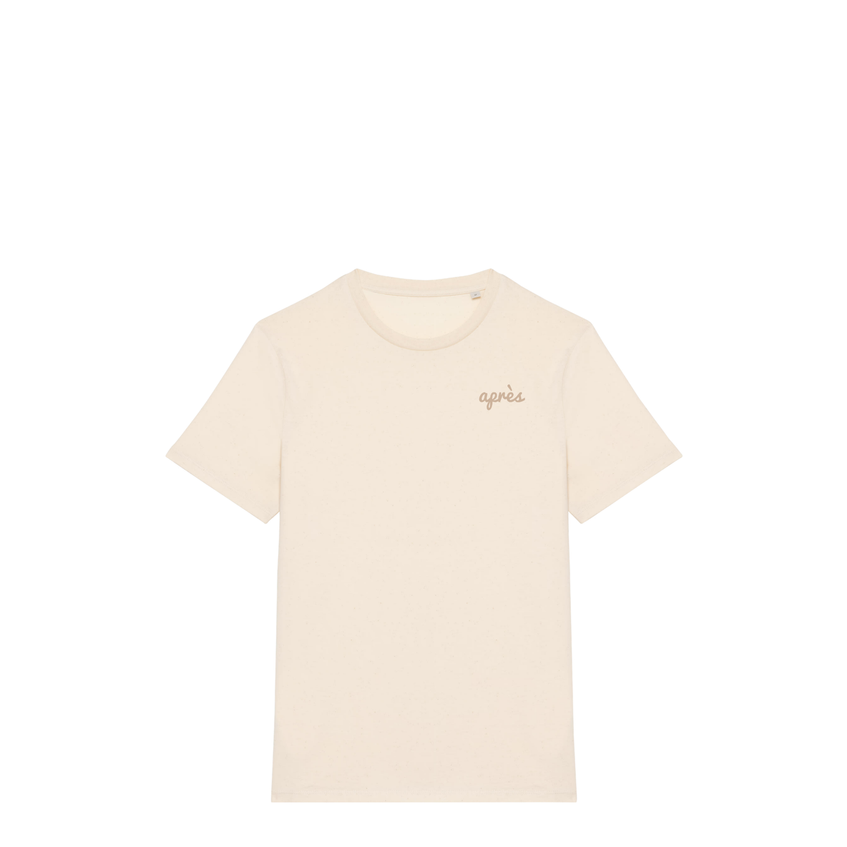 Uniseks T-shirt Après Padel Club (Off-white logo)