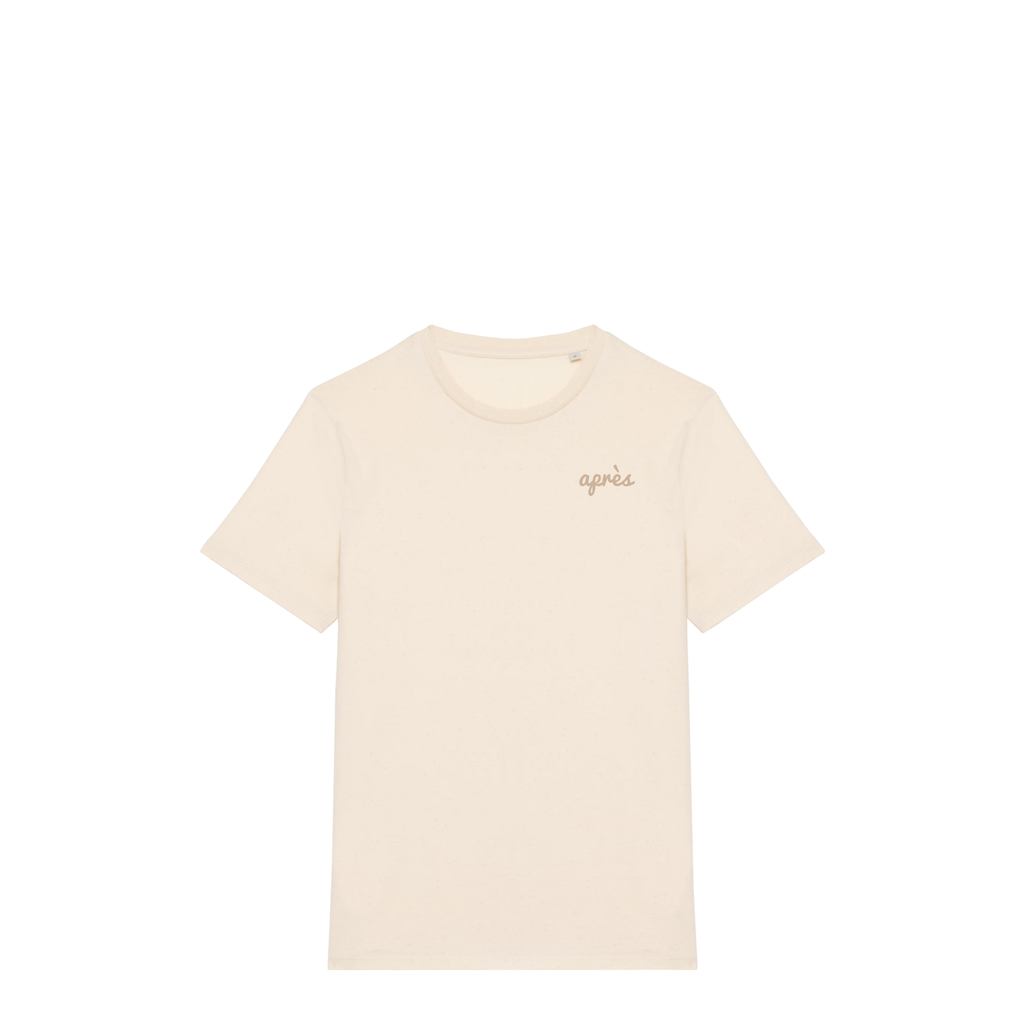 Uniseks T-shirt Après Tennis Club (Off-white logo)