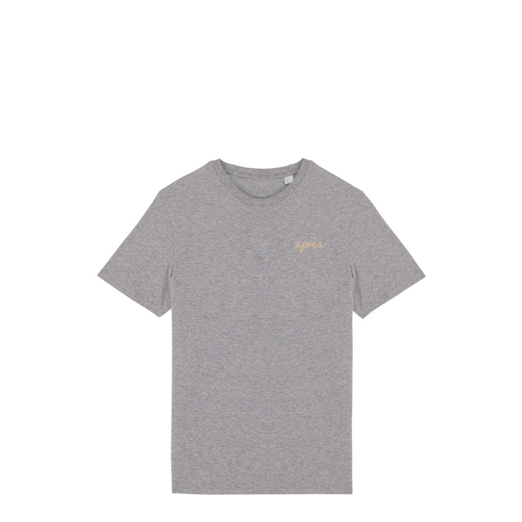 Uniseks T-shirt Après Padel Club (Off-white logo)