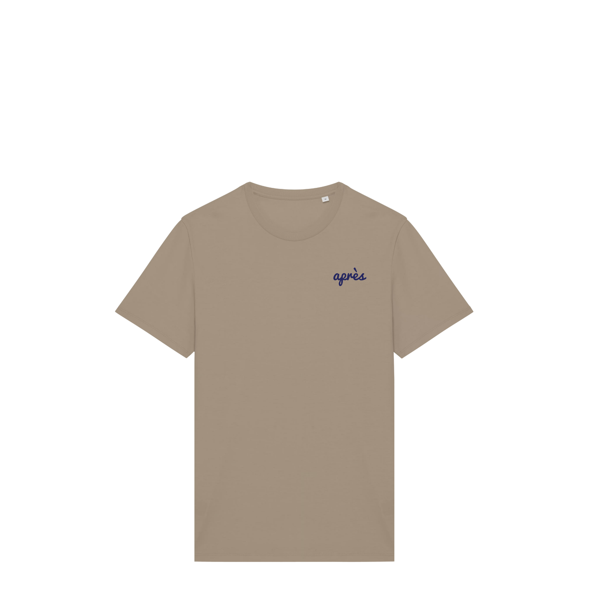 Uniseks T-shirt Après Padel Club (Navy Blue logo)