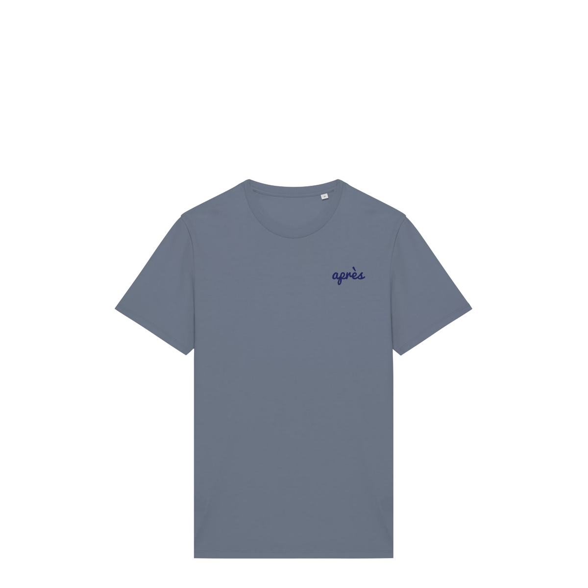 Uniseks T-shirt Après Padel Club (Navy Blue logo)