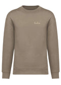 Uniseks sweater met afhangende schouders